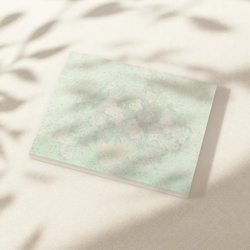 Pintar por Números - Flores en la papelera Van Gogh