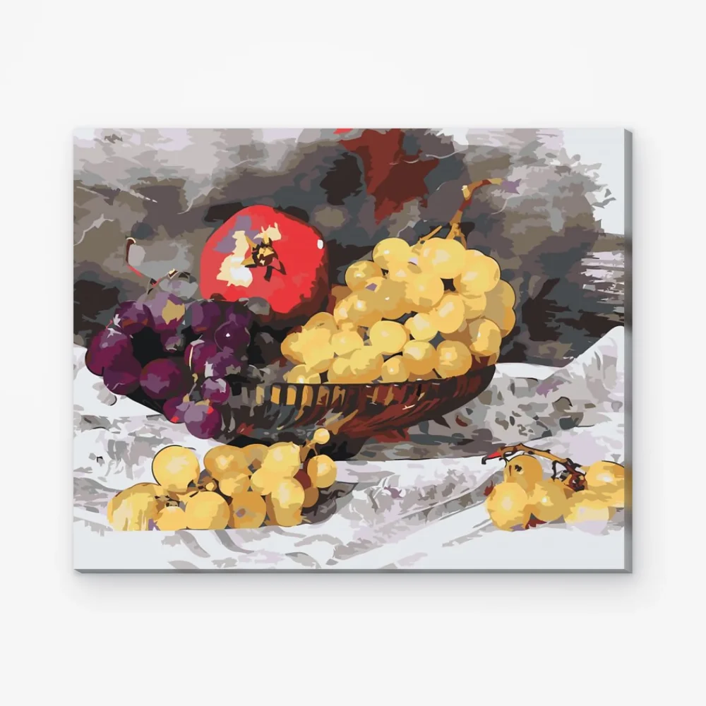 Pintar por Números - Fruta en un bol