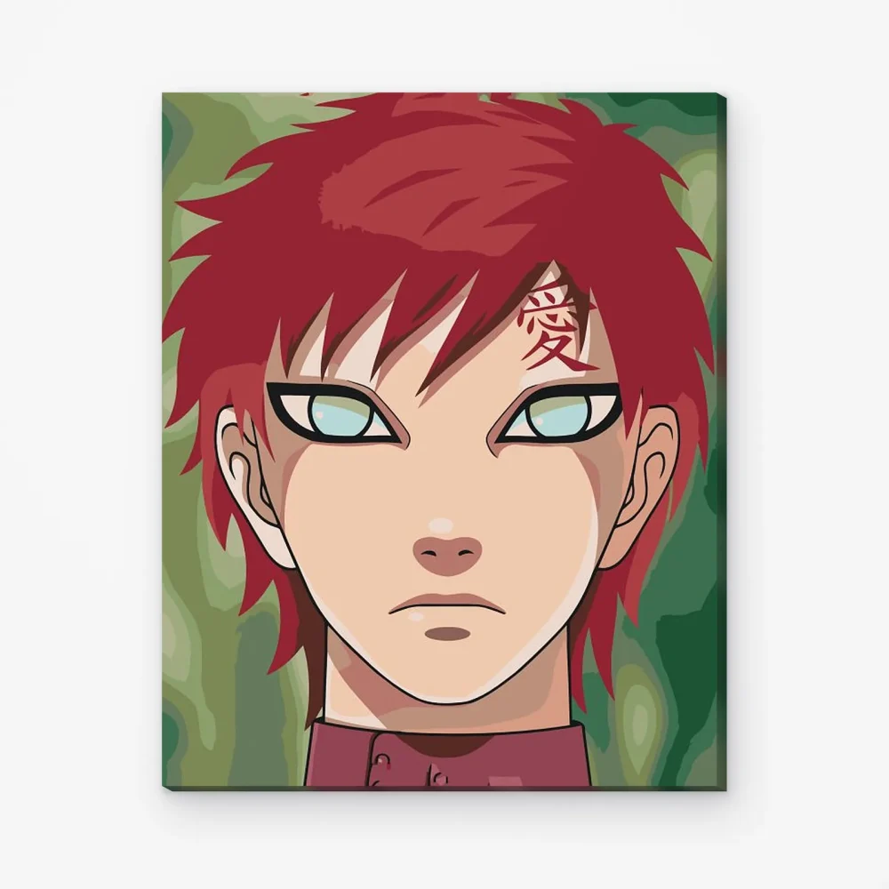 Pintar por Números - Gaara naruto
