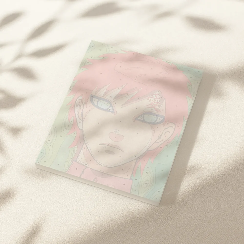 Pintar por Números - Gaara naruto