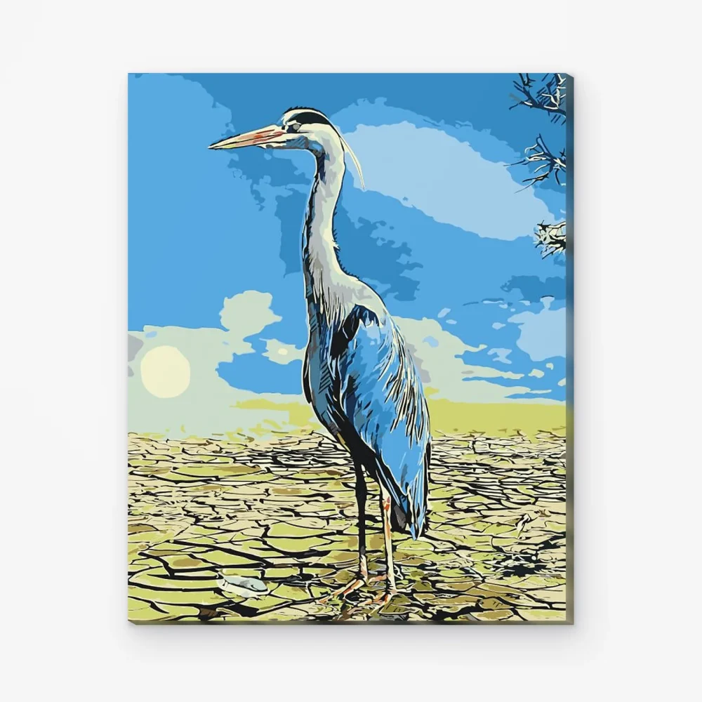 Pintar por Números - Garza