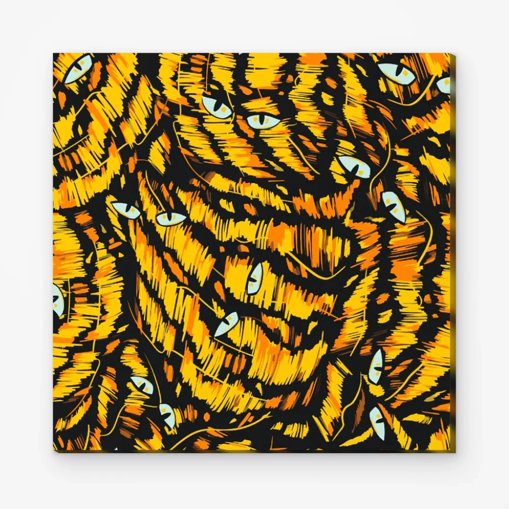 Pintar por Números - Gato abstracto