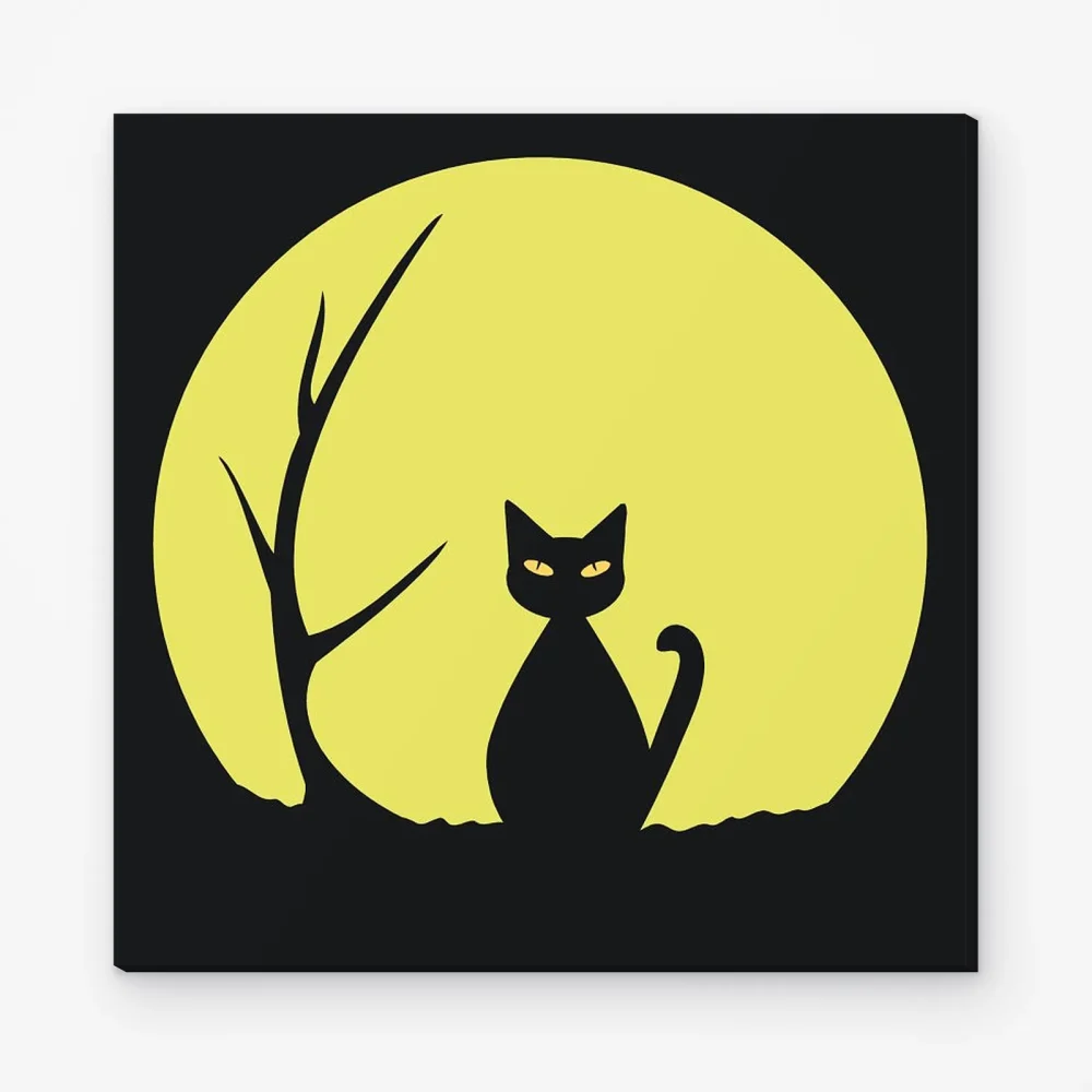 Pintar por Números - Gato negro 2
