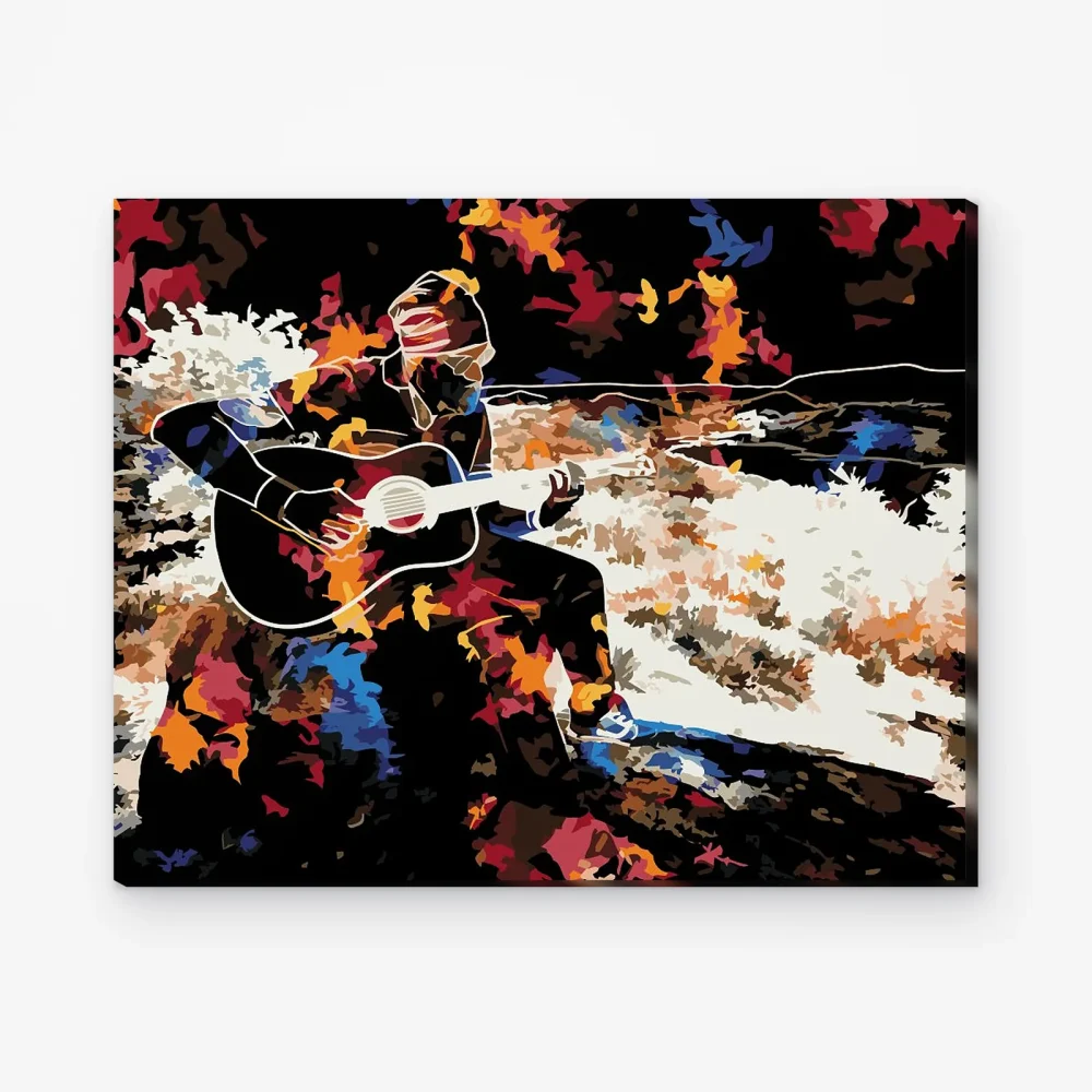 Pintar por Números - Guitarrista