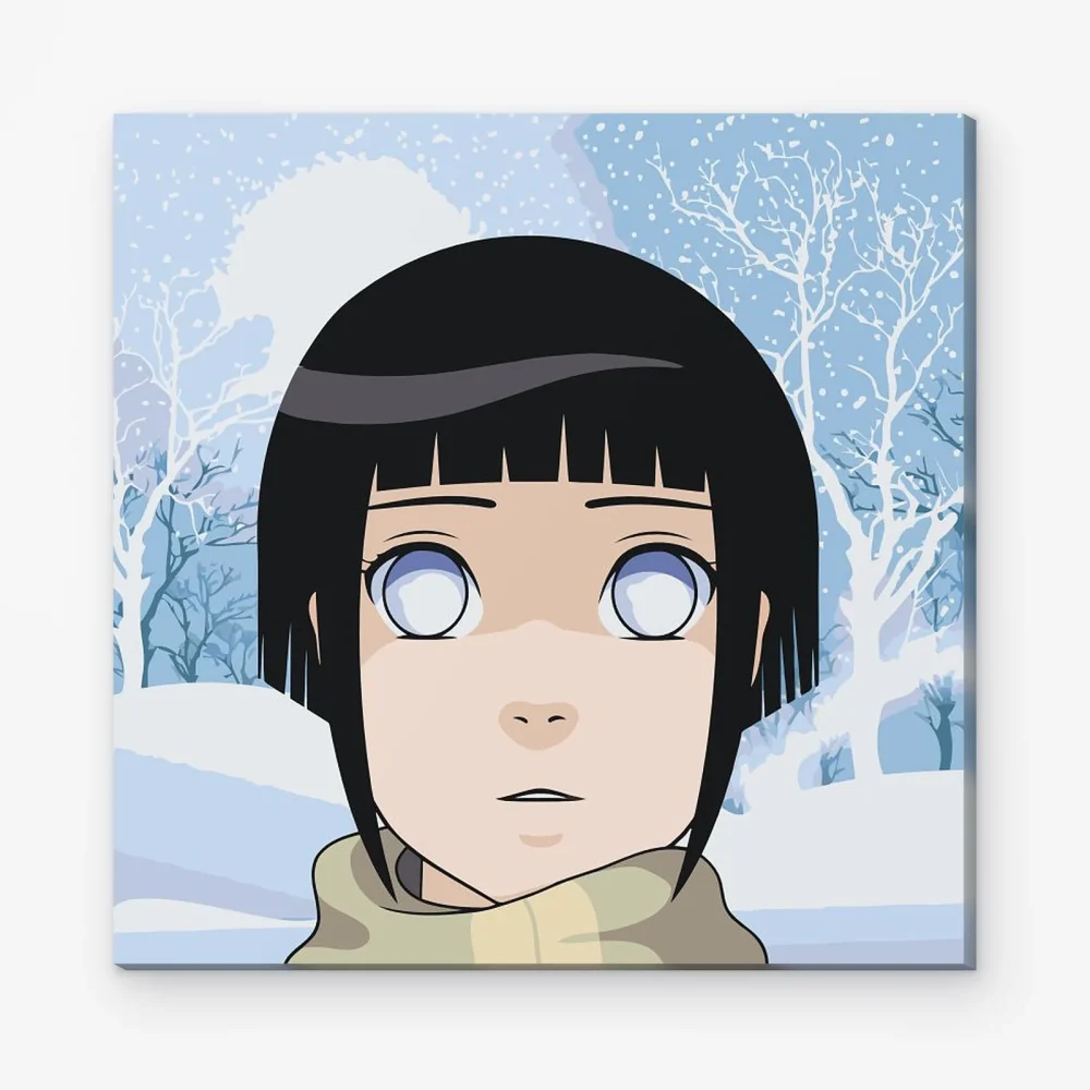 Pintar por Números - Hinata Hyuga