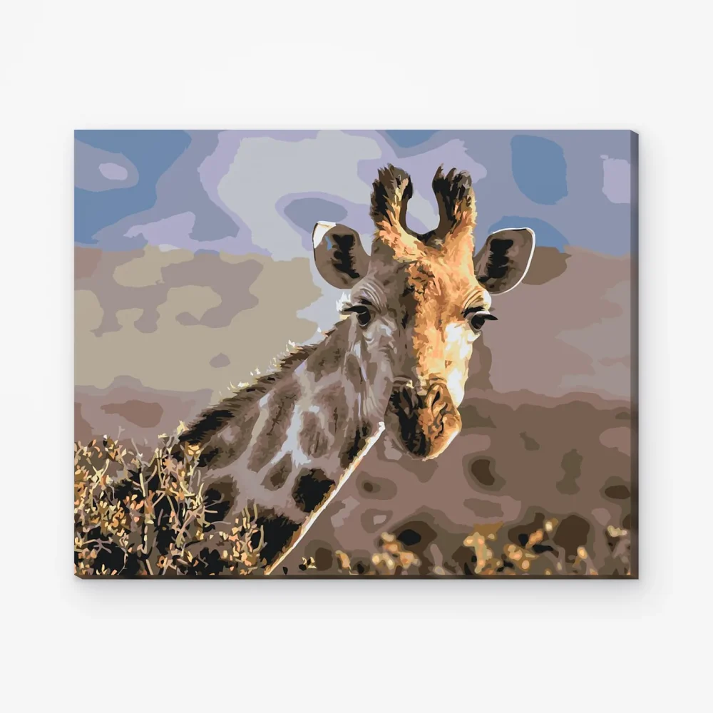Pintar por Números - Jirafas de safari