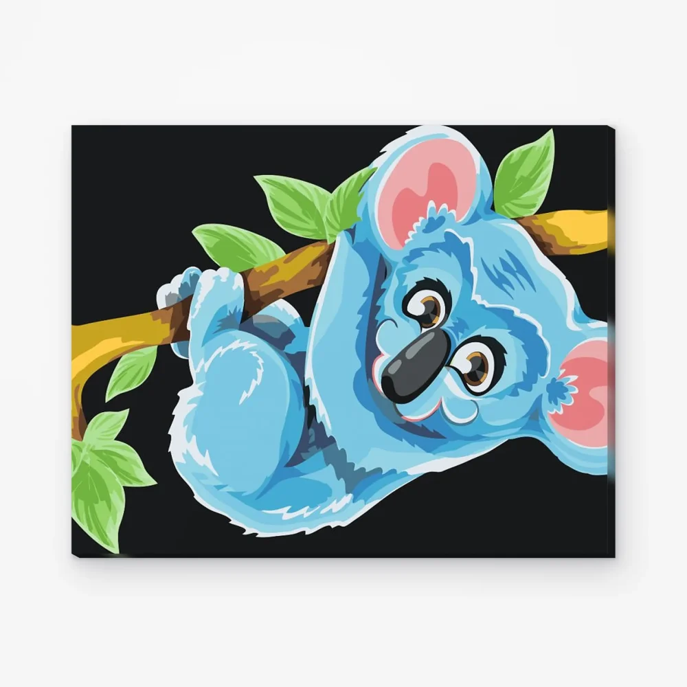 Pintar por Números - Koala azul