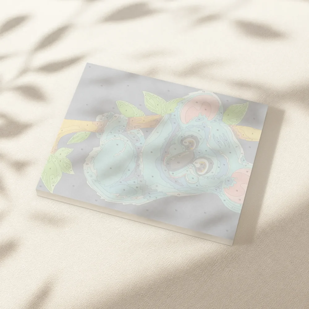 Pintar por Números - Koala azul