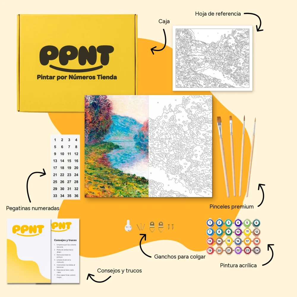 Pintar por Números - Le Bras de Jeufosse, otoño