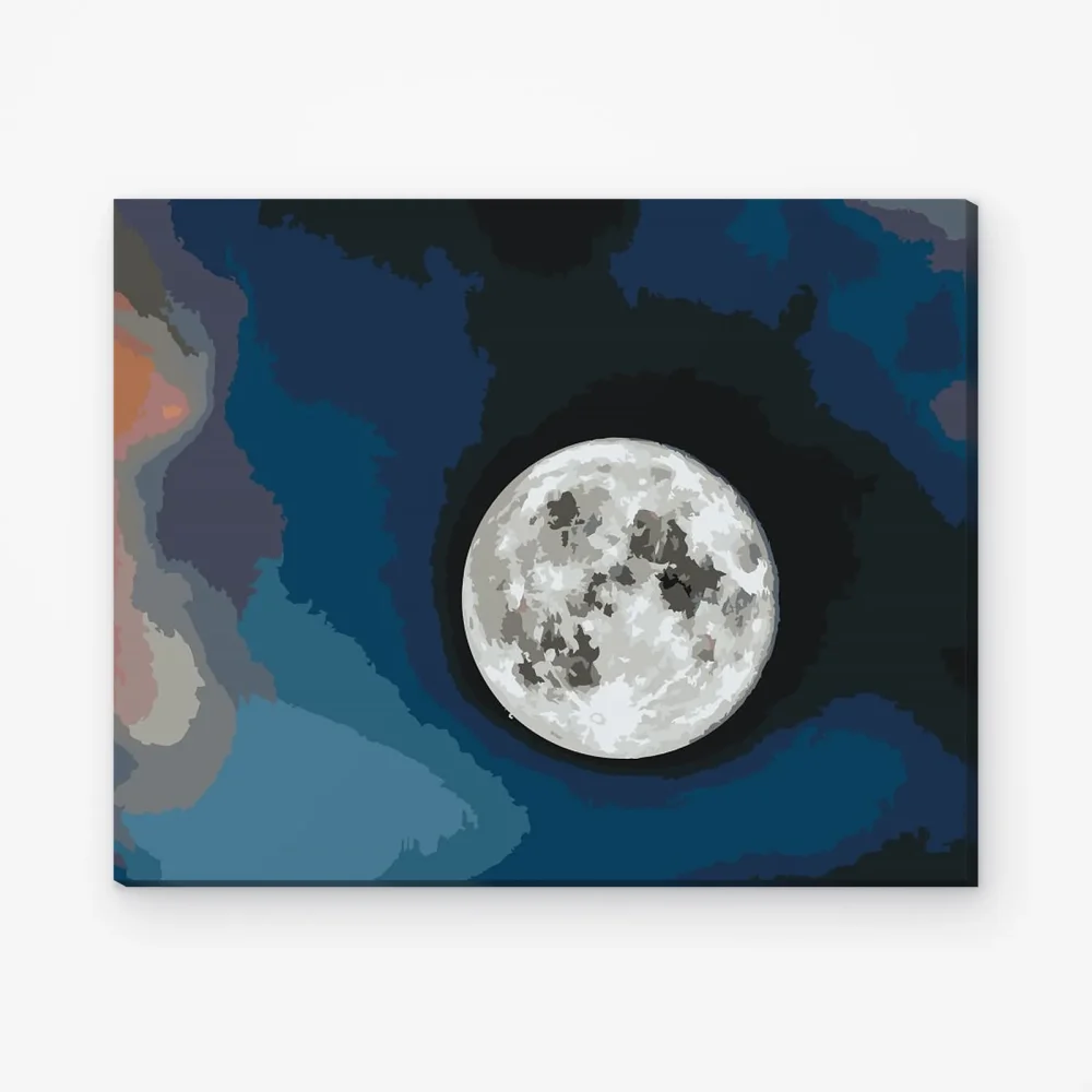 Pintar por Números - Luna