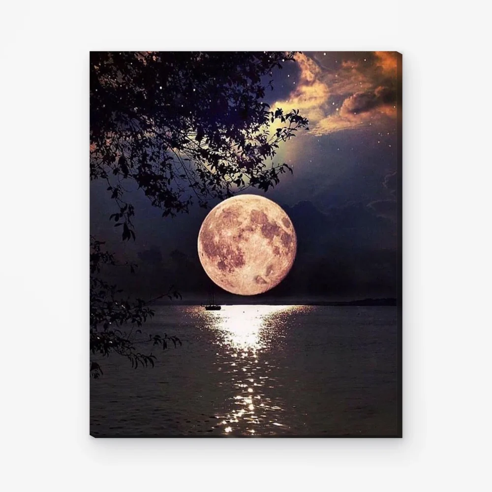 Pintar por Números - Luna llena