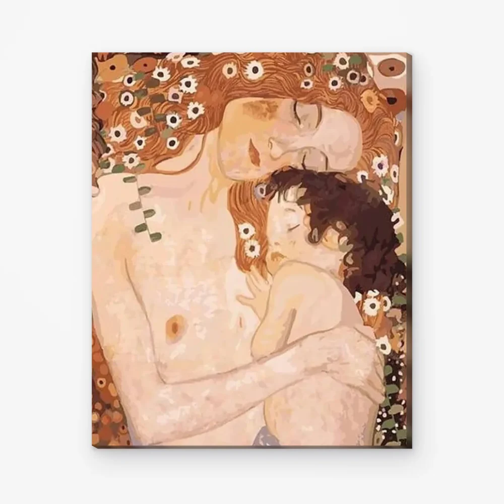 Pintar por Números - Madre e hijo