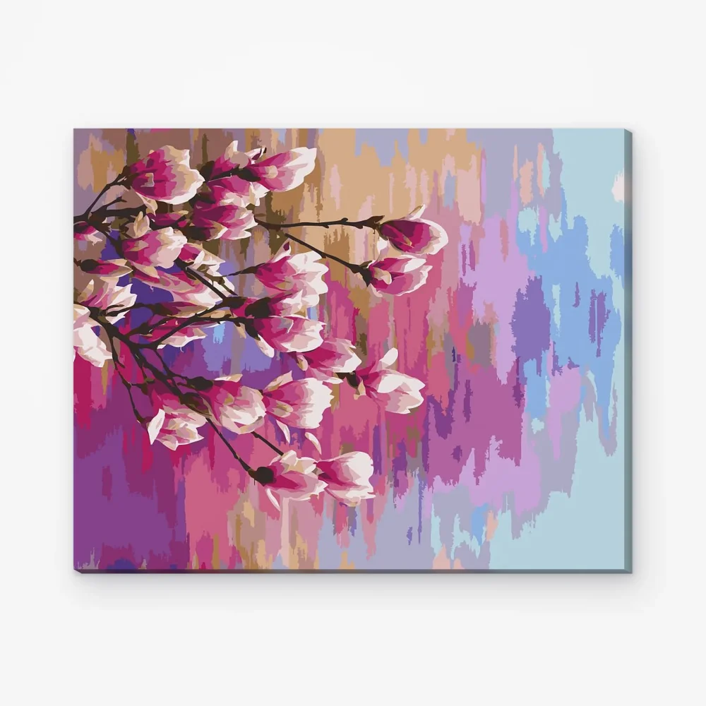 Pintar por Números - Magnolia arco iris