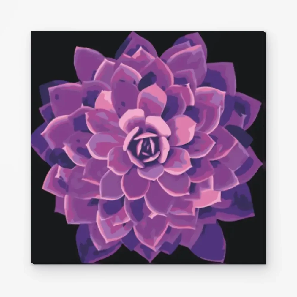 Pintar por Números - Mandala morado