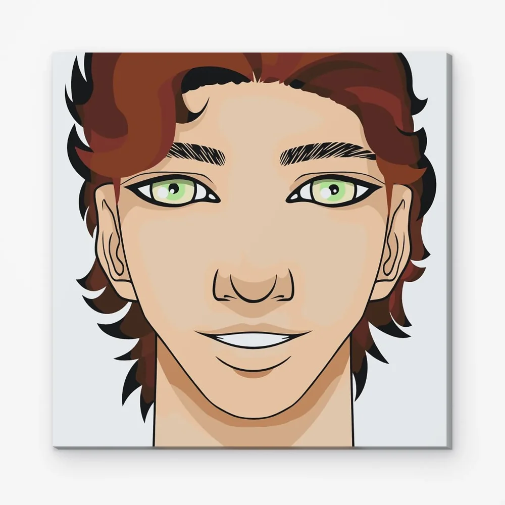 Pintar por Números - Misteriosos ojos verdes