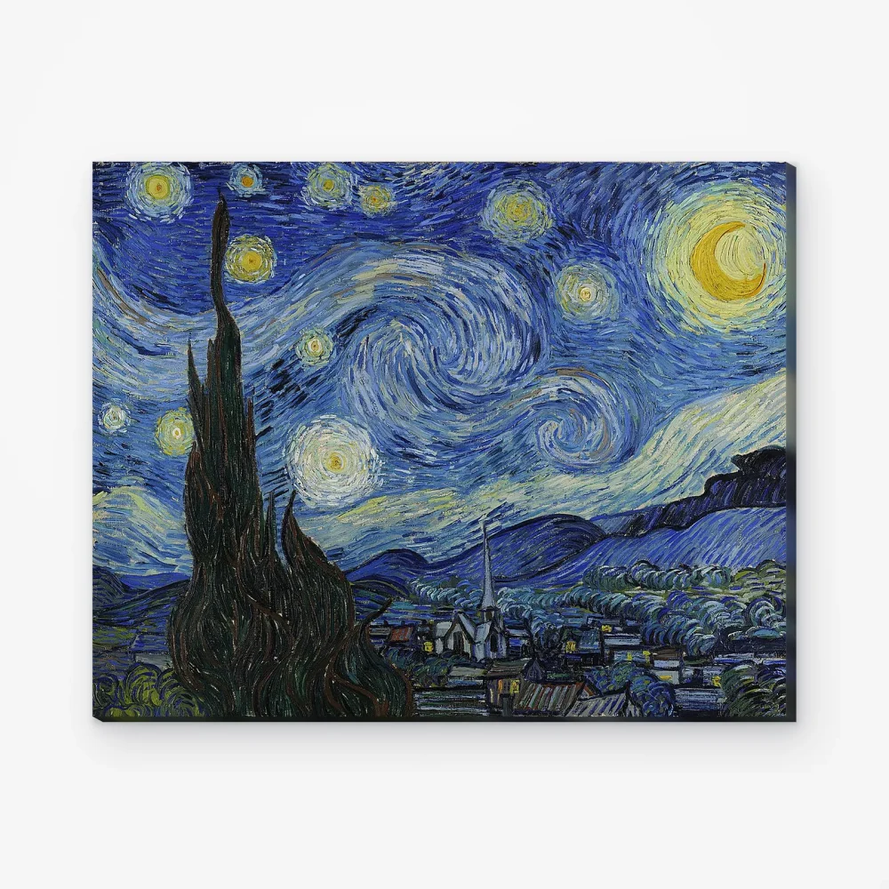 Pintar por Números - Noche estrellada de Van Gogh