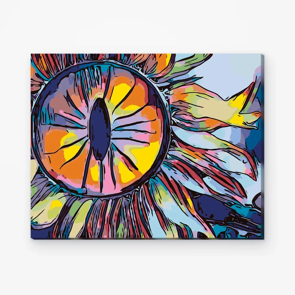 Pintar por Números - Ojo del Sol