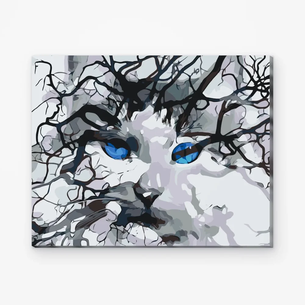 Pintar por Números - Ojos de gato