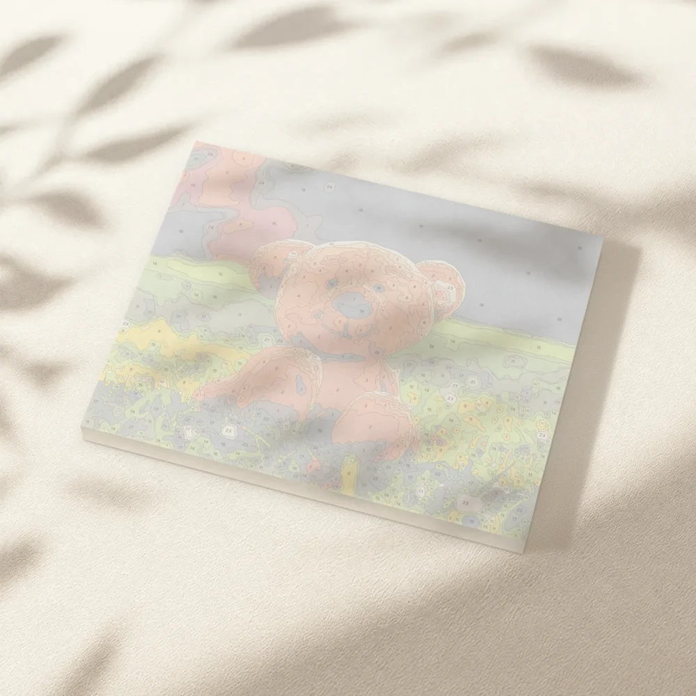 Pintar por Números - Oso en la hierba