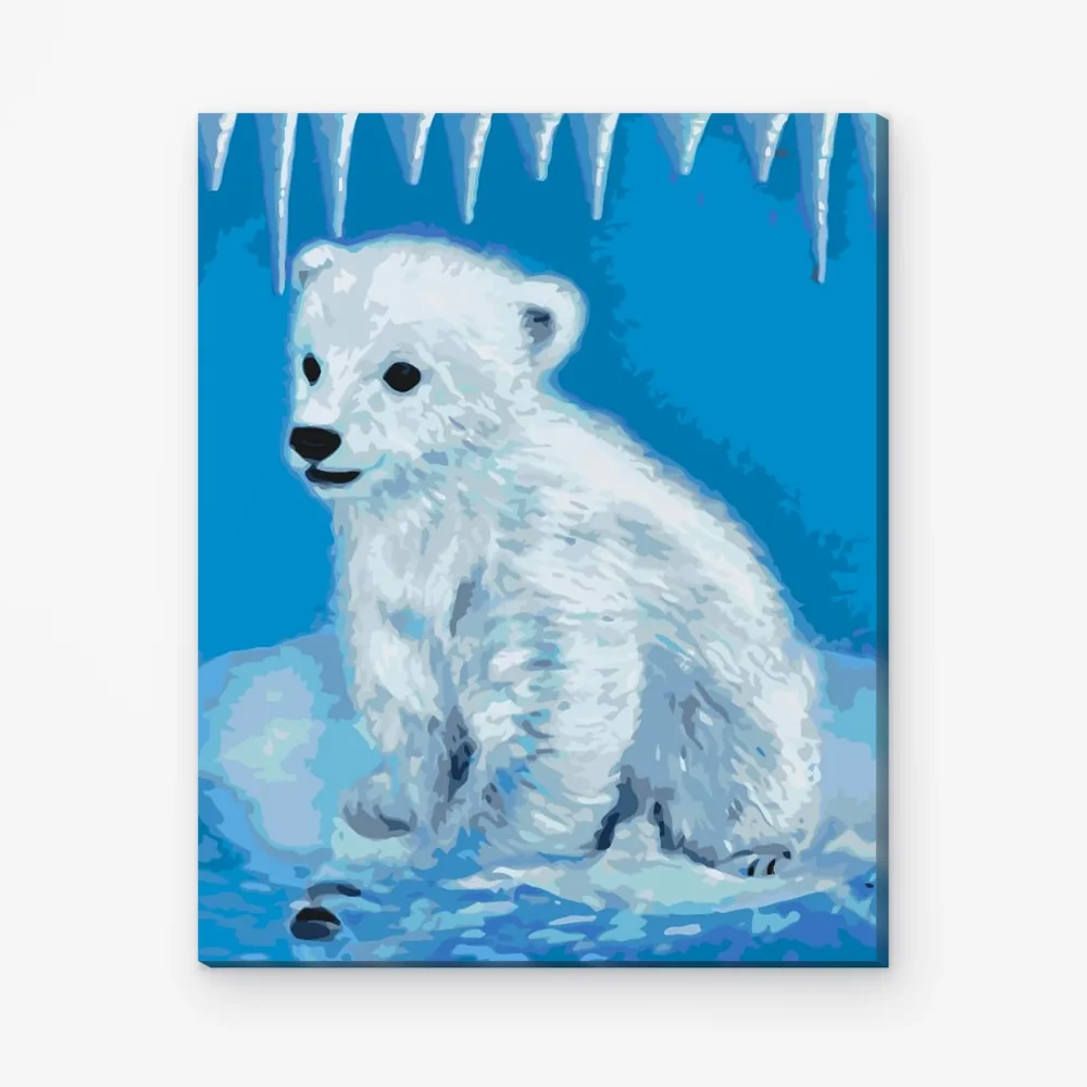 Pintar por Números - Oso polar