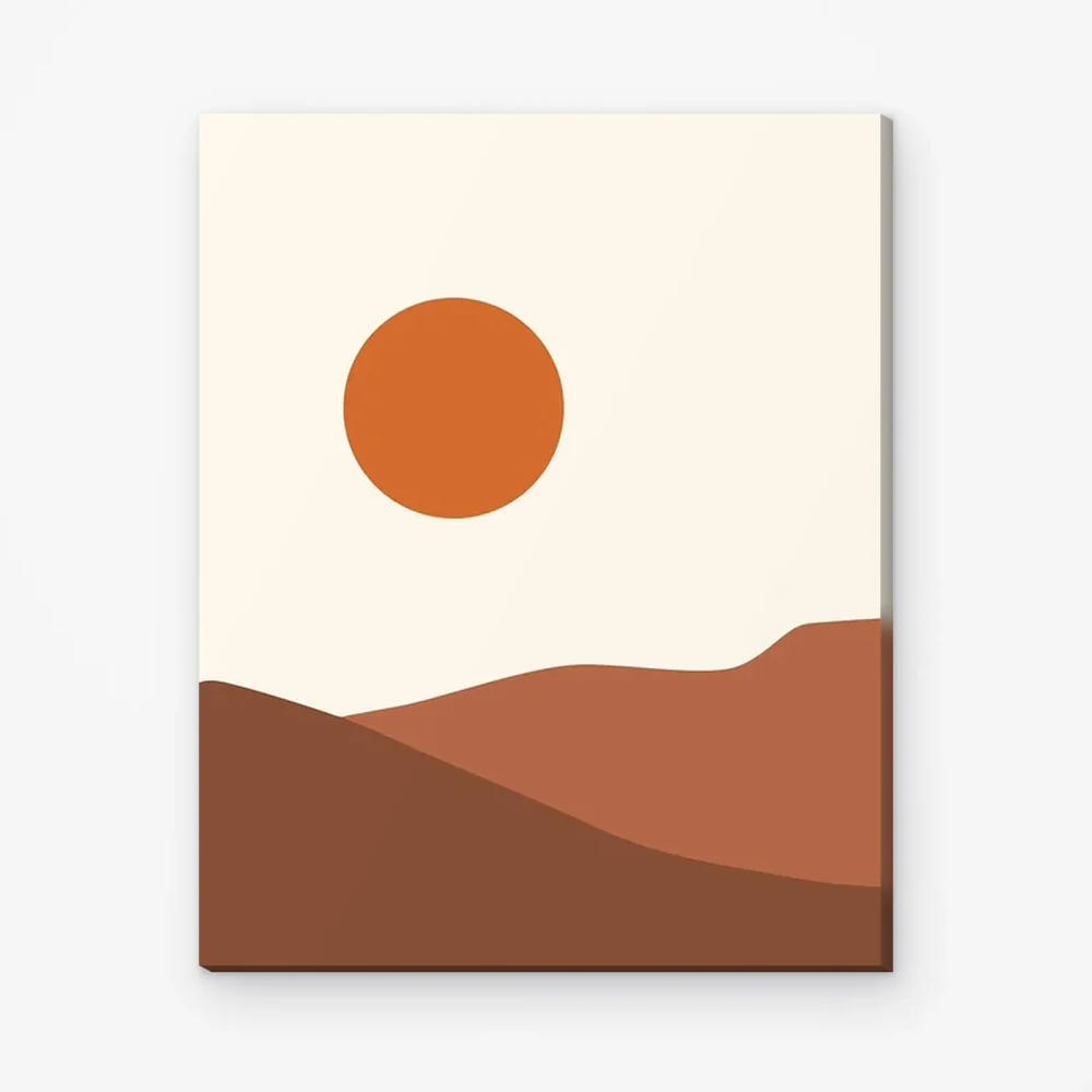 Pintar por Números - Paisaje abstracto - 1