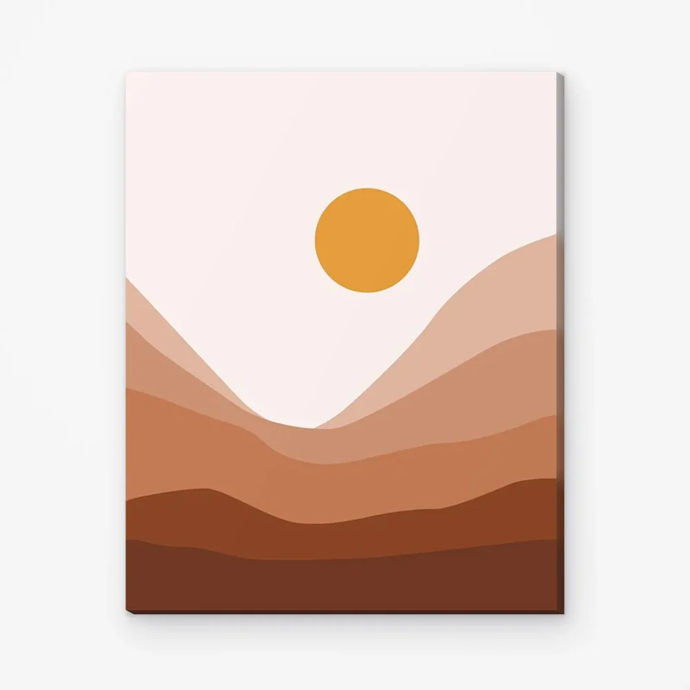 Pintar por Números - Paisaje abstracto - 2