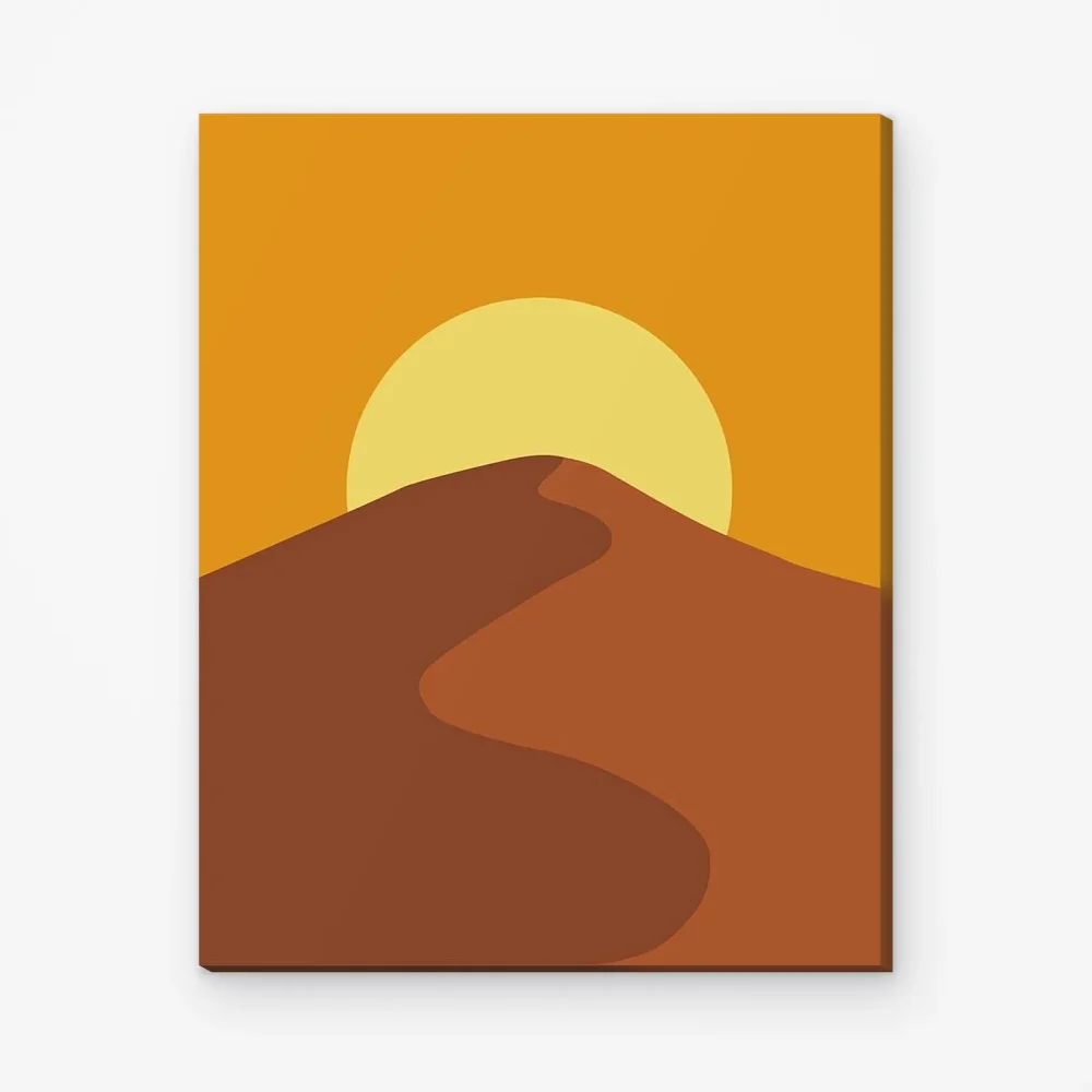 Pintar por Números - Paisaje abstracto - 3