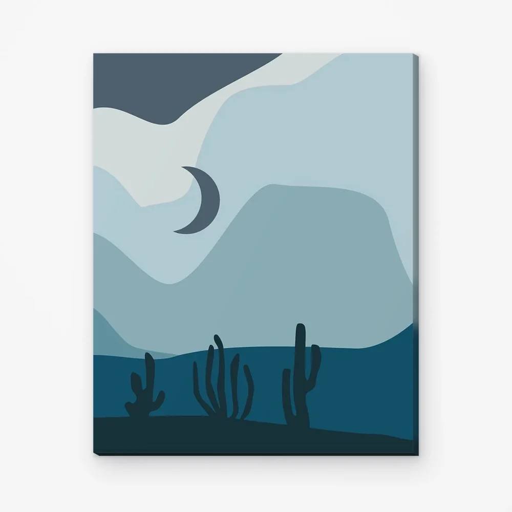 Pintar por Números - Paisaje abstracto - 9