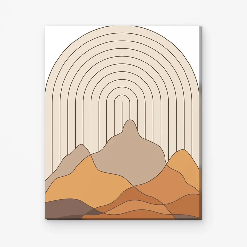 Pintar por Números - Paisaje boho - 10