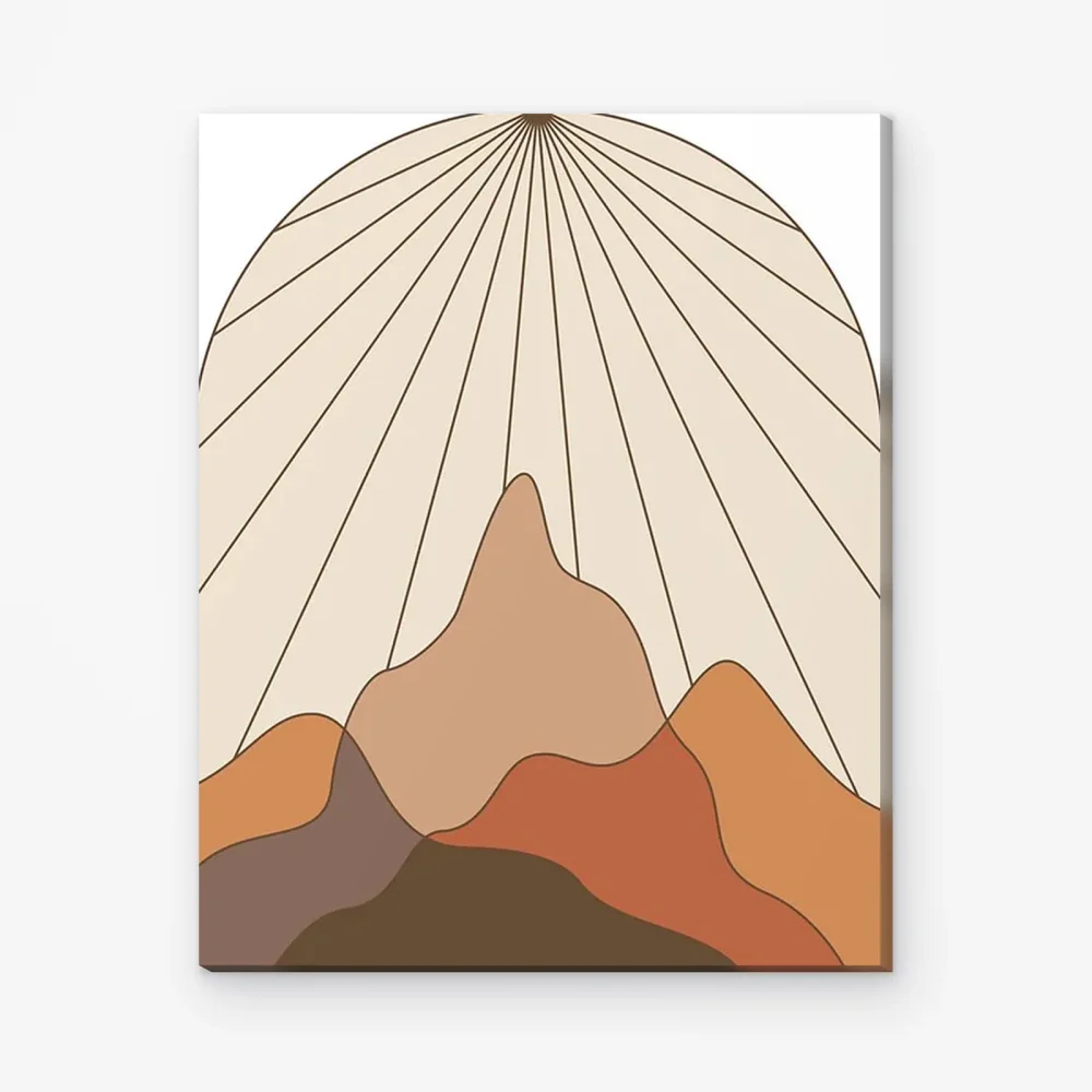 Pintar por Números - Paisaje boho - 12