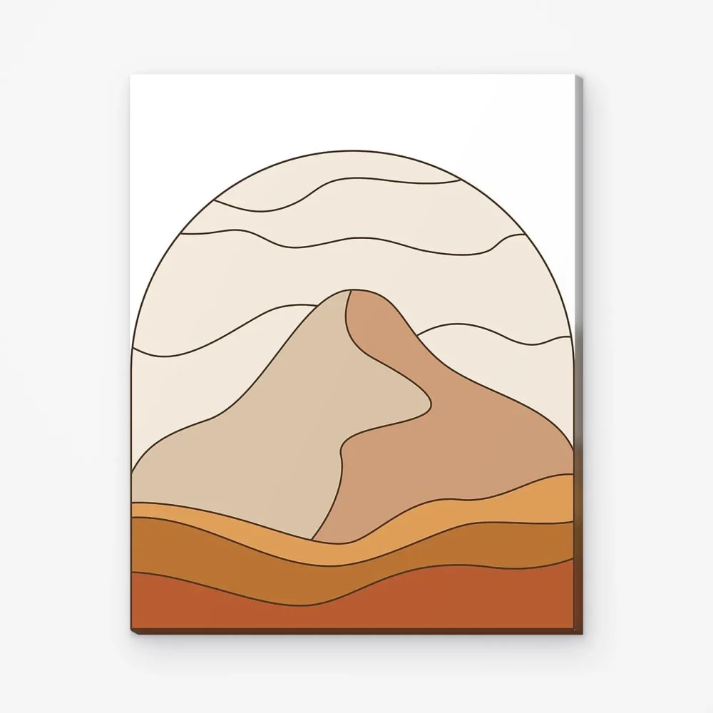 Pintar por Números - Paisaje boho - 14