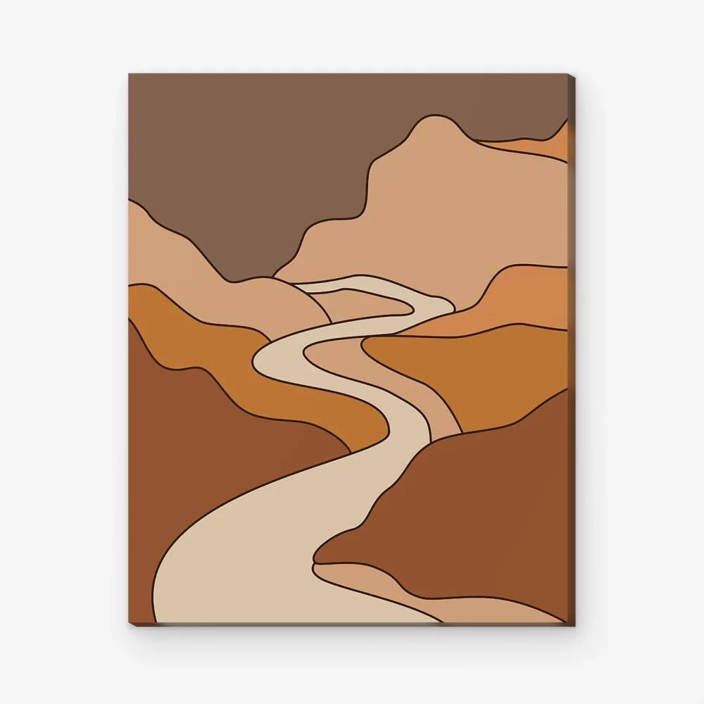 Pintar por Números - Paisaje boho - 17