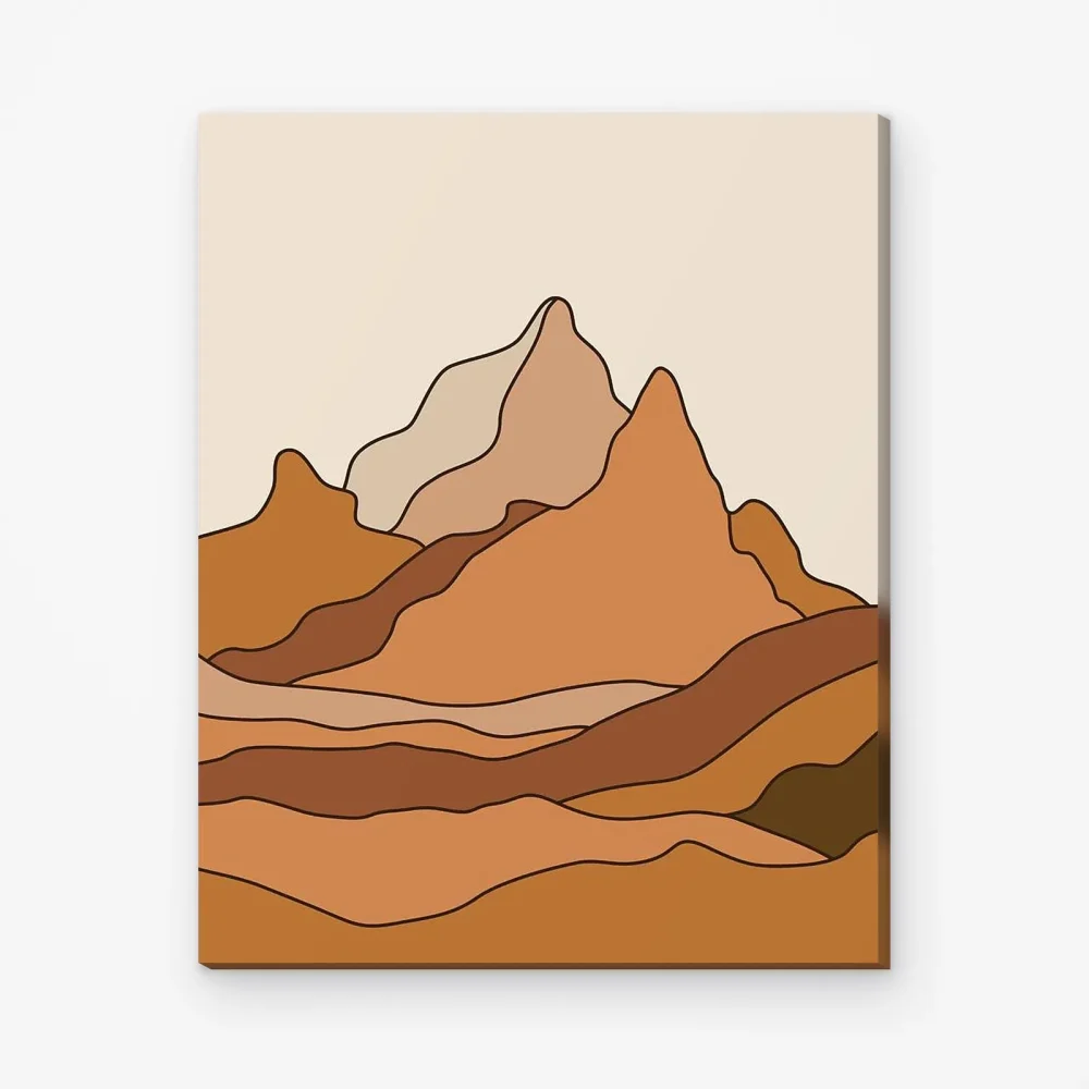 Pintar por Números - Paisaje boho - 18
