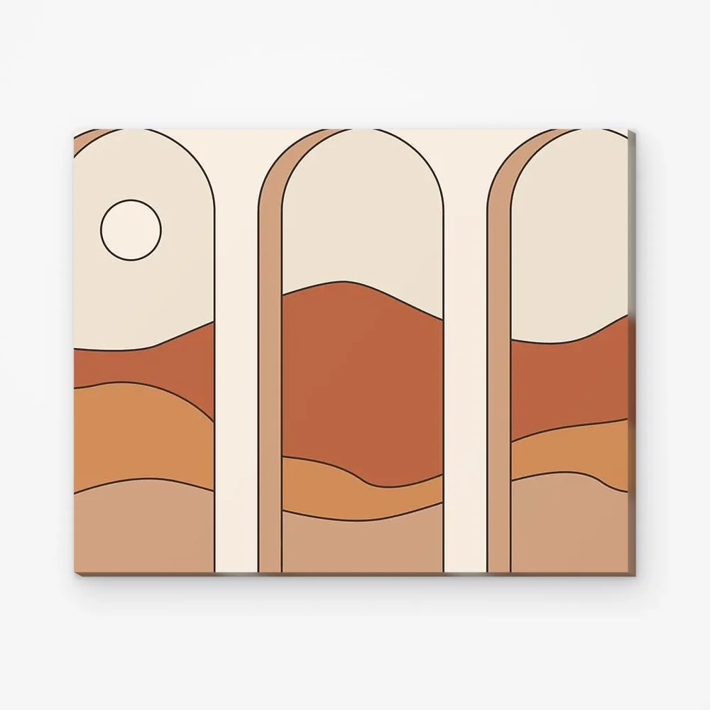 Pintar por Números - Paisaje boho - 19