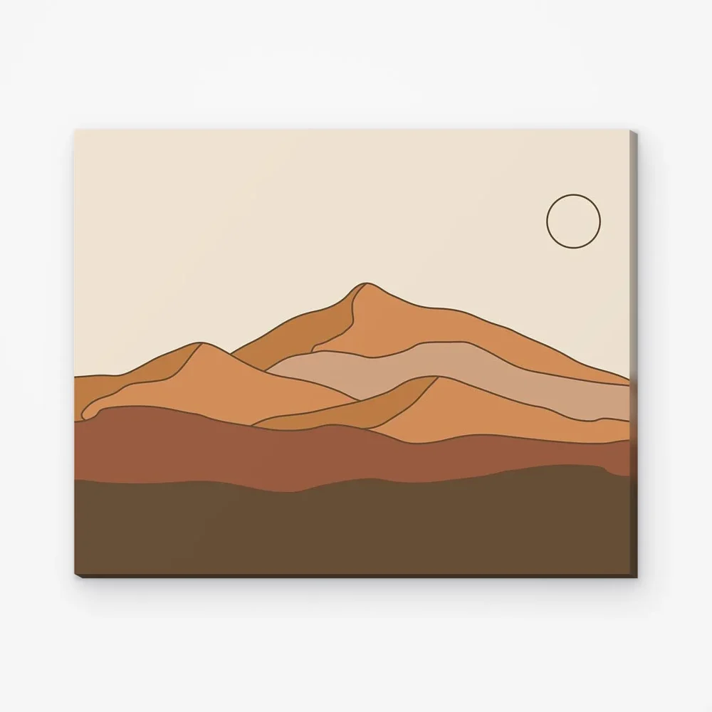 Pintar por Números - Paisaje boho - 2