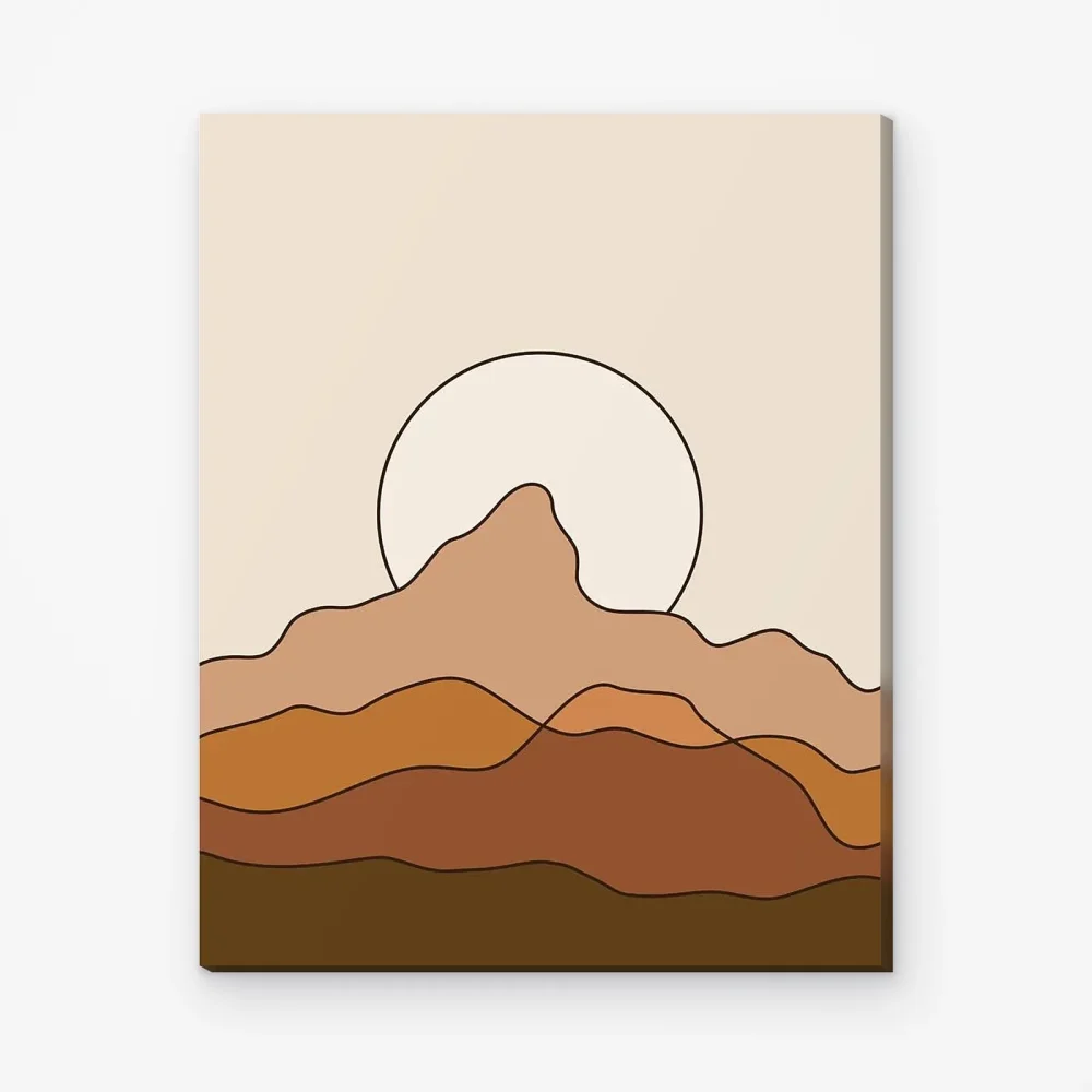 Pintar por Números - Paisaje boho - 3
