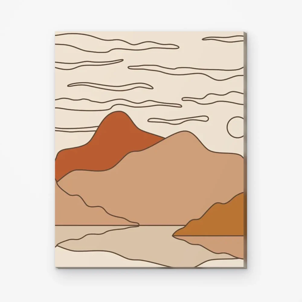 Pintar por Números - Paisaje boho - 4
