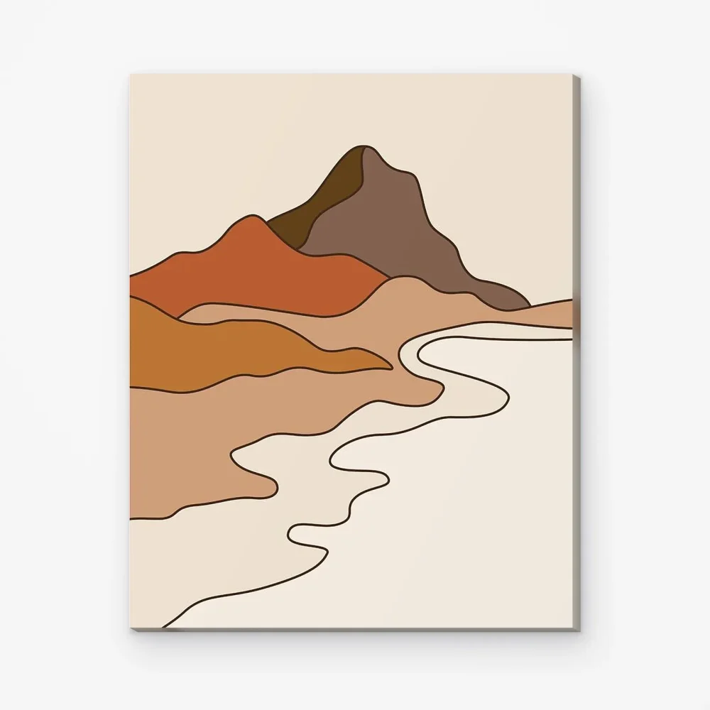 Pintar por Números - Paisaje boho - 6