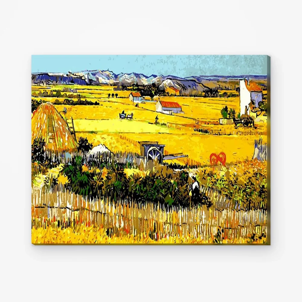 Pintar por Números - Paisaje campesino Van Gogh