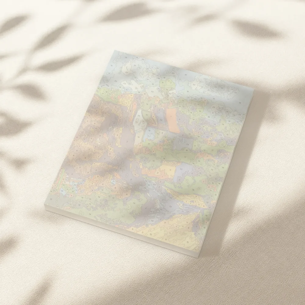 Pintar por Números - Paisaje Van Gogh