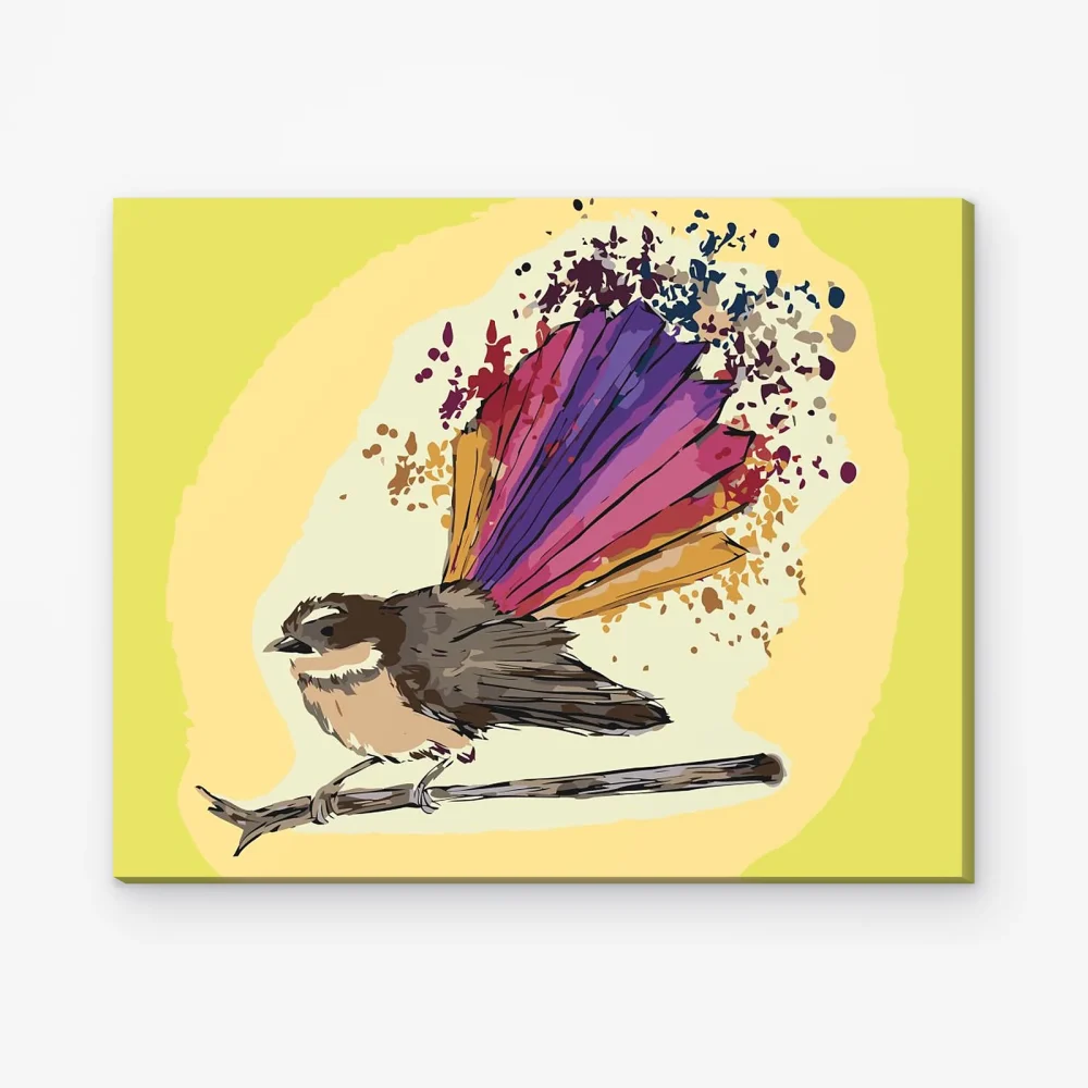 Pintar por Números - Pájaro mágico
