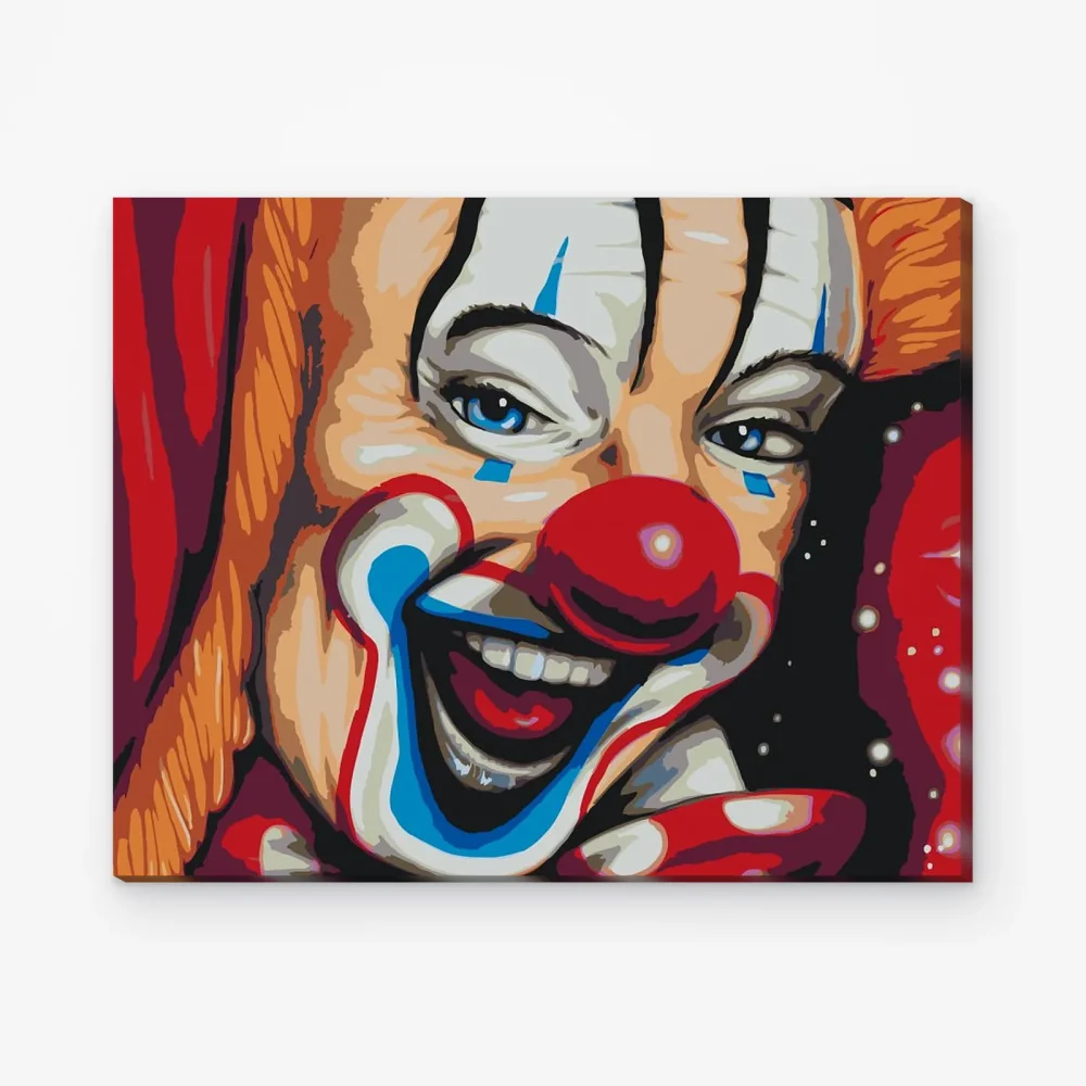 Pintar por Números - Payaso alegre
