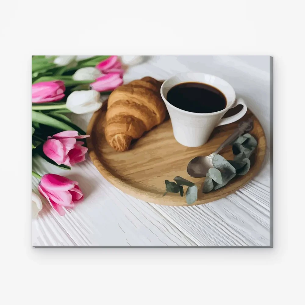 Pintar por Números - Pequeño desayuno