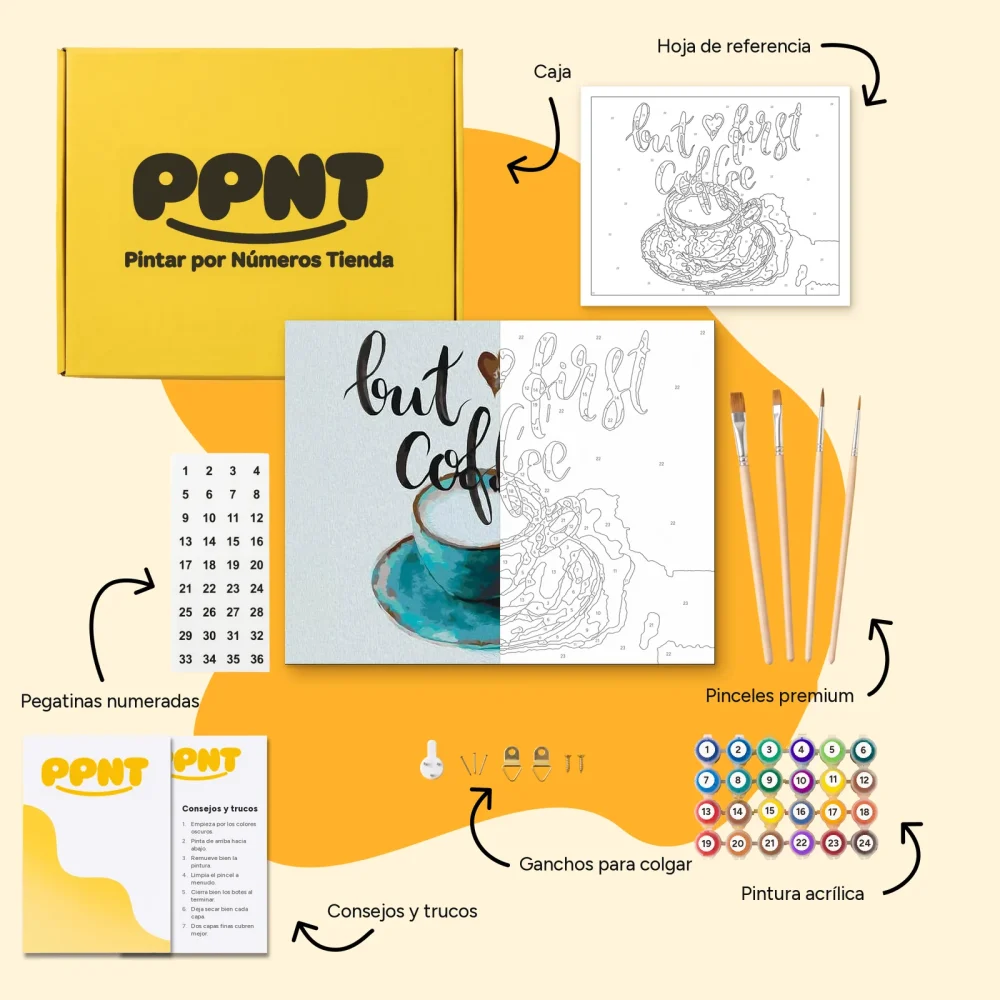 Pintar por Números - Pero primero el café
