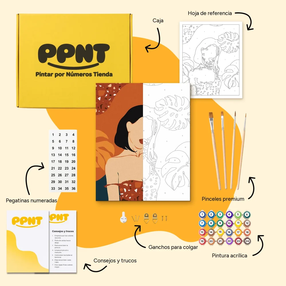 Pintar por Números - Personas Ilustración 11