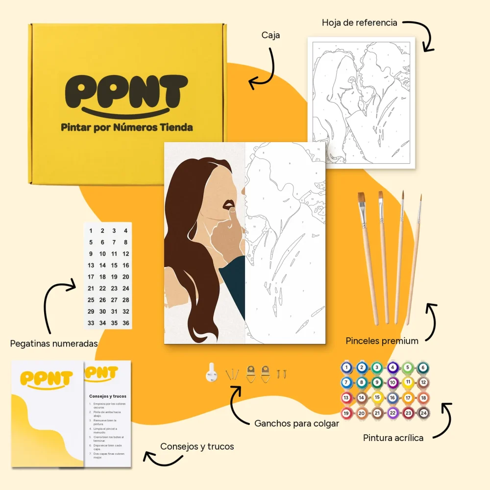 Pintar por Números - Personas Ilustración 16