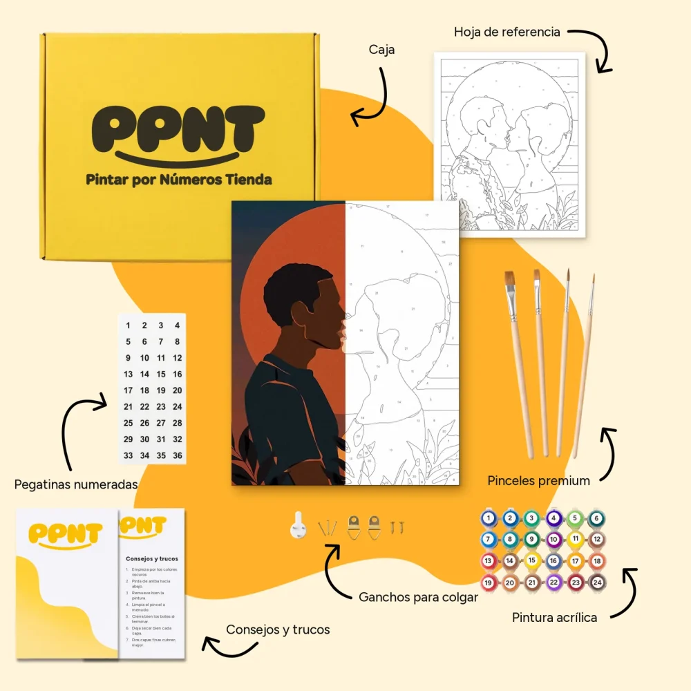 Pintar por Números - Personas Ilustración 17