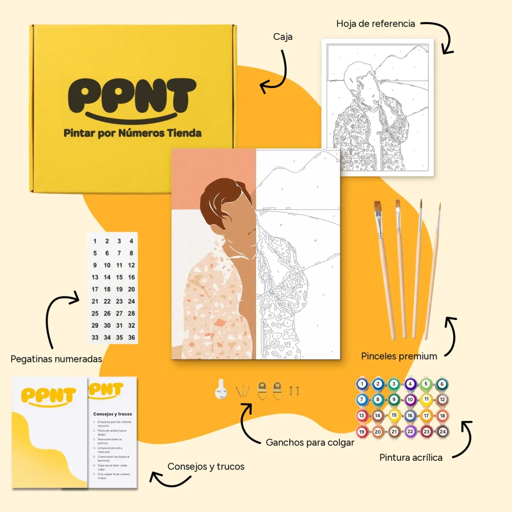 Pintar por Números - Personas Ilustración 18