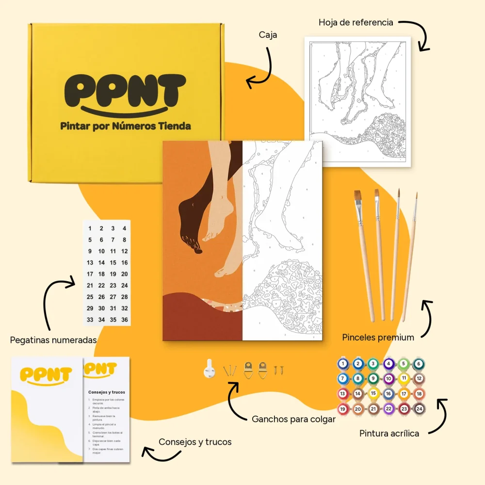 Pintar por Números - Personas Ilustración 9
