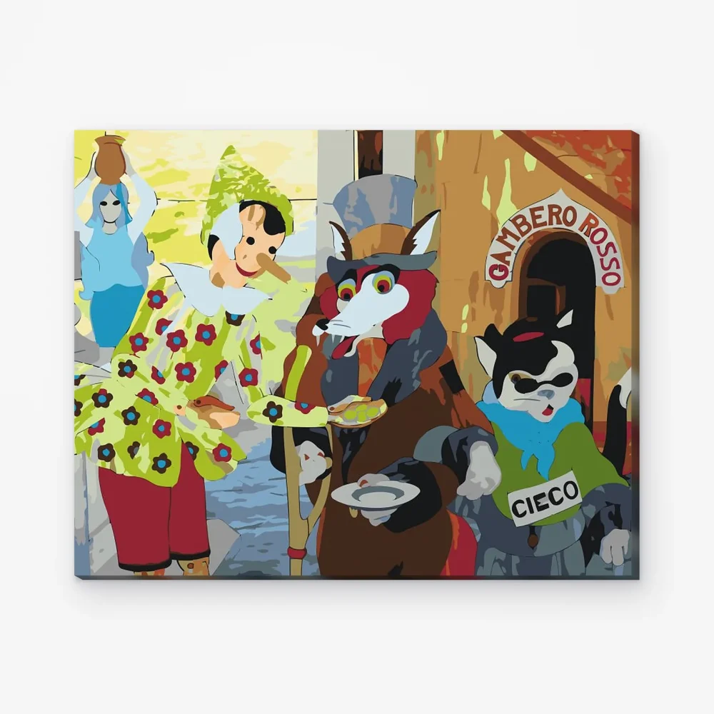 Pintar por Números - Pinocho